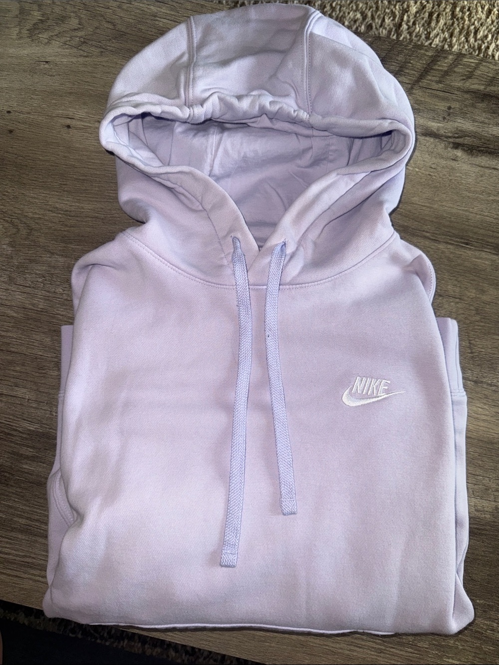 Nike Light Lavender Hooded Sweatshirt